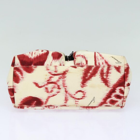 Gucci Nylon Outlet Red and Cream Handbag - Picture 7 of 11